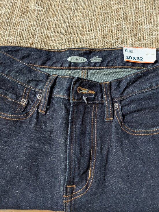 Old Navy Other - NWT Men's Old Navy slim fit dark blue jeans size 30x32 #480